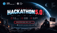 Codefiesta 5.0 hackathon 2026 Hackathon Poster