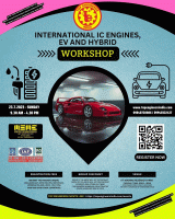 International IC Engines, EV and Hybrid Workshop 2023 Workshop Poster