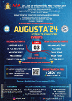 AUGUSTA 2K24 Technical Symposium Poster