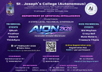 AION 2K26 State Level Technical Symposium Poster