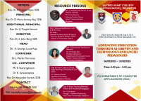 FDP on Advancing Education Through AI-Driven and Technology-Enhanced Pedagogies 2025