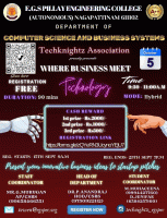 Where Business Meets Technology 2024 Business Event Poster