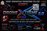 DroneXtreme 2.0 Technical Seminar Poster