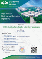 Skill Building Workshop for Lab Technicians 2024 Workshop Poster