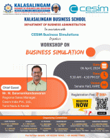 Workshop on Business Simulation 2024 Business Simulation Challenge Poster