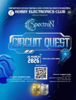 Spectron 2026 - Circuit Quest Technical Event Poster
