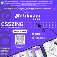 CSSZING 2024 Technical Event Poster