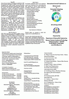 International Virtual Conference on Advancements in Automotive Technology (ICAAT) 2023 International Virtual Conference Poster