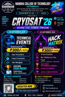 CRYOSAT-2026 Technical Symposium & Hackathon Poster
