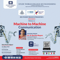 Machine to Machine Communication 2024 Webinar Poster