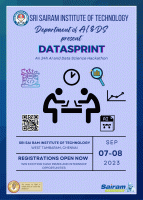 DataSprint 2023 Hackathon Poster