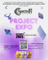 SPECTRON 2026 - Project Expo Project Expo Poster