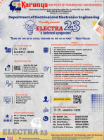 Electra'23 Technical Symposium Poster