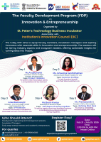 The Faculty Development Program (FDP) on Innovation & Entrepreneurship 2025