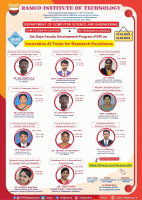Six Days FDP on Innovative AI Tools for Research Excellence 2025 Faculty Development Program Poster