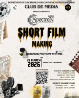 Spectron 2026 - Short Film Making Short Film Making Poster
