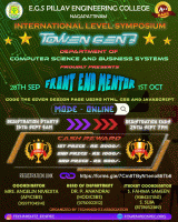 Front-end Mentor 2024 Technical Event Poster