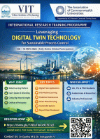 International Research Training Programme on Leveraging Digital Twin Technology for Sustainable Process Control Training Program Poster