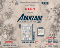 AVANZARE V17.0 Inter College Fest Poster