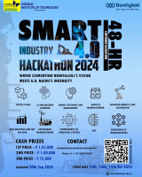 Smart Industry 4.0 Hackathon 2024 Hackathon Poster
