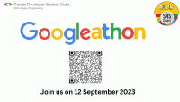 Googleathon 2023 Hackathon Poster