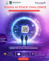Yuvaa AI Stack Challenge 2026 Hackathon Poster