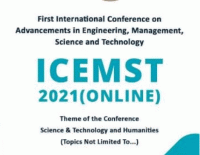 First International Virtual Conference on Advancements in Engineering, Management, Science and Technology ICEMST- 2021 Virtual International Conference Poster