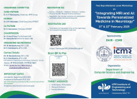 Two Days National Level Workshop on Integrating MRI and AI: Towards Personalized Medicine in Neurology 2025 Workshop Poster