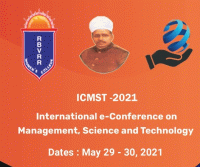 Virtual International Conference on Management, Science and Technology ICMST 2021 Online International Conference Poster