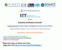 CyberConnect Project Expo: Bridging Innovation & Industry 2025