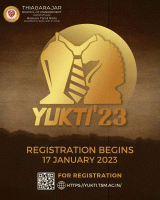 Yukti 23 Management Fest Poster