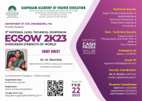 Egsow 2k23 Technical Symposium Poster
