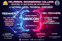 Meacon 2k23 Technical Symposium Poster