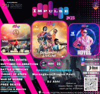 impulse 2k23 Annual Cultural Festival  Poster
