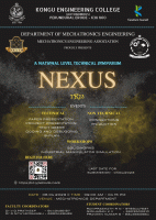 NEXUS 2023 National Level Technical Symposium Poster