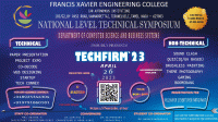 TechFirm 2k23 Technical Symposium Poster