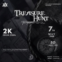Advyka'23 Treasure hunt Treasure hunt Poster