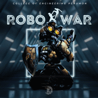 Advyka'23 Robowar Technical Event Poster