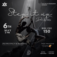 Advyka'23 Dance workshop Workshop Poster