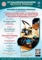 lot Based Ardubotics Robotics workshop- Autonomous Robots Android Controlled Robot and Robotics App Development 2023