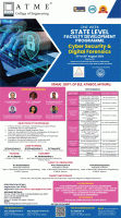 One Week State Level Faculty Development Programme on Cyber Security and Digital Forensics 2023 Faculty Development Program Poster
