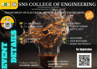 SNS Colours Event Technical Event Poster
