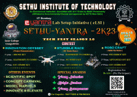 SETHU-YANTRA-2K23 Technical Project Expo Poster