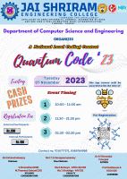 National Level Coding Contest 2023 Coding Contest Poster