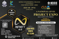 INFINITY 2.0 Project Expo Poster