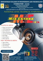MIN-ENTHRA 2K24 Technical Symposium Poster