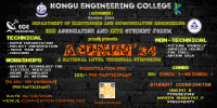 Acumen'24 National Level Technical Symposium Poster