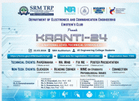 KRANTI 24 Technical Symposium Poster