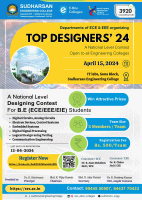 TOP DESIGNERS' 24 Designing Contest Poster