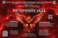 NETSPHINIX 2024 CSE Technical Symposium Poster